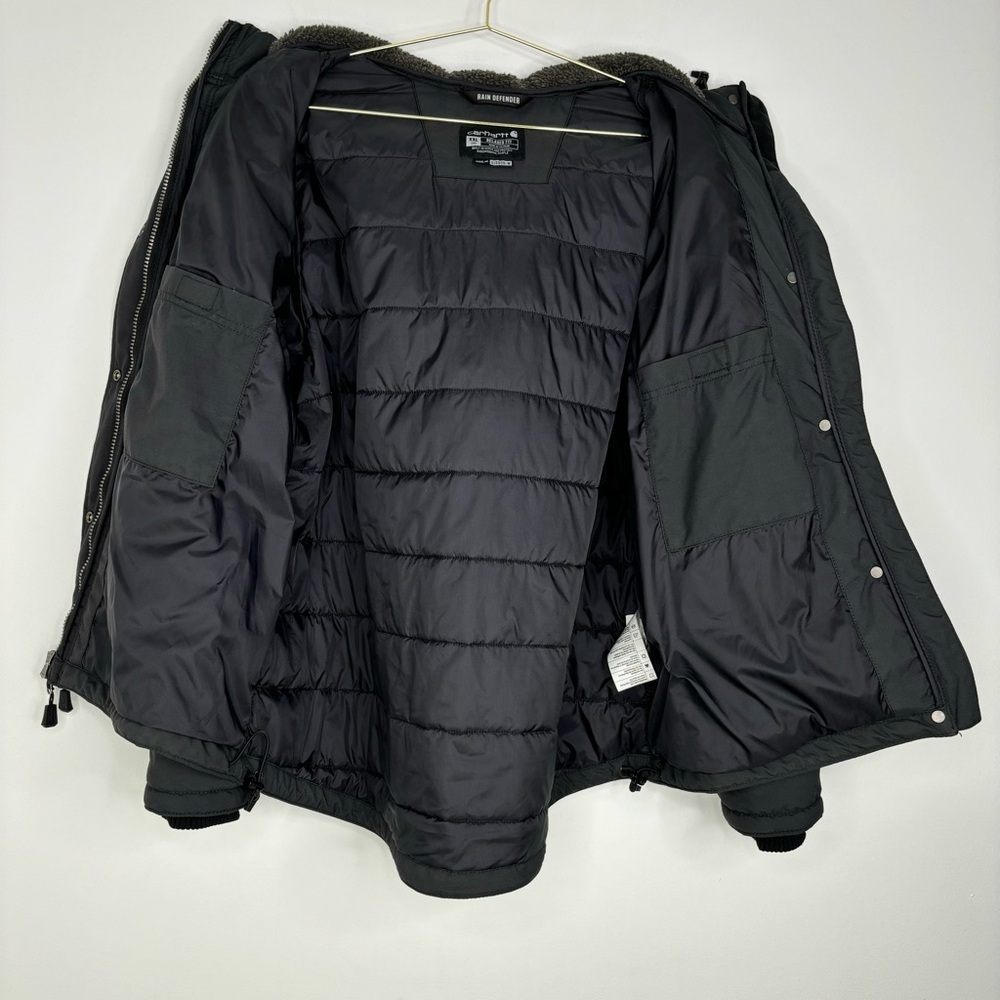 Carhartt Women's Black Hooded Jacket - Picture 10 of 14